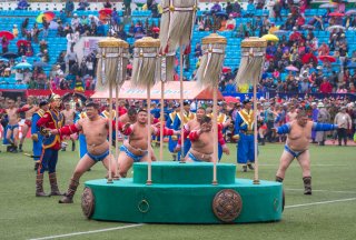 Das Naadam Fest in der Mongolei