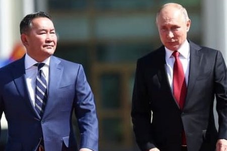 Монгол Улсын Ерөнхийлөгч Х.Баттулга ОХУ-ын Ерөнхийлөгч В.В.Путиныг угтан авлаа