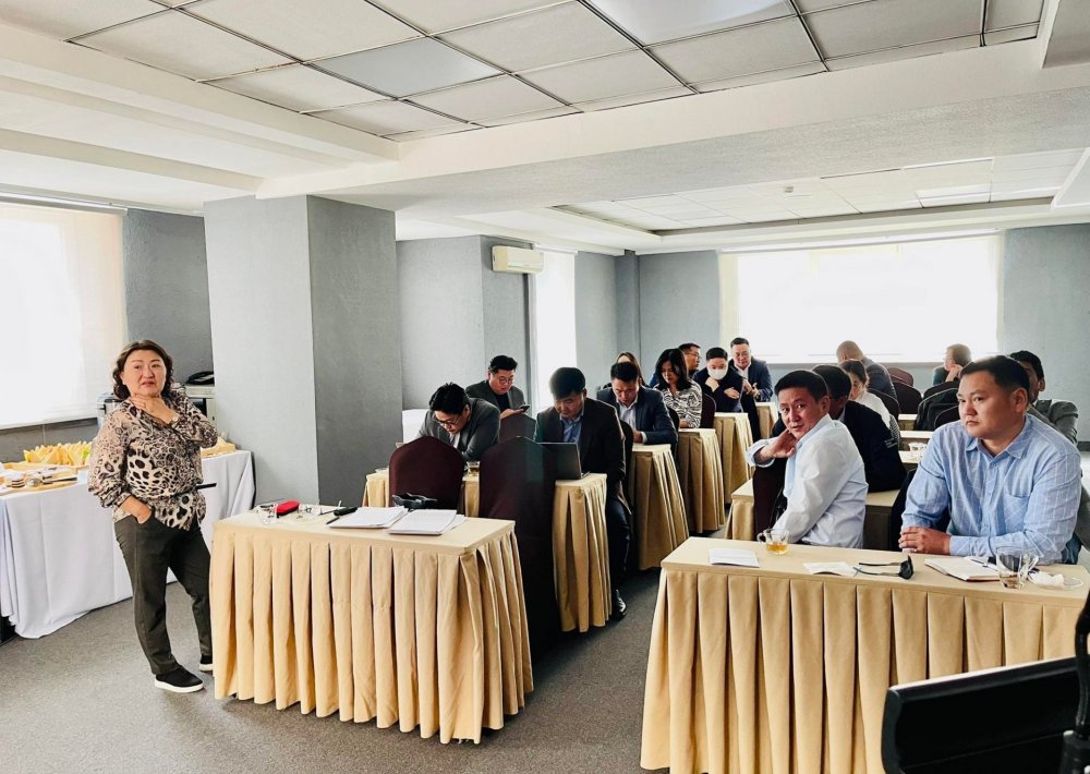 Morning meeting on discussion topics for the Ministry of Digital Development and Communications