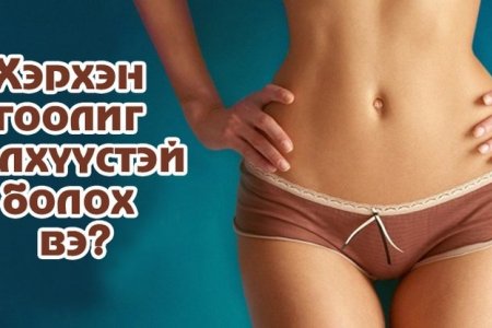 Хэрхэн гоолиг бэлхүүстэй болох вэ