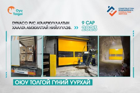 Dynaco PVC агааржуулалтын хаалга