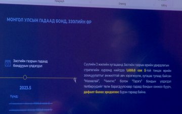 Сүүлийн гурван жилийн хугацаанд 1.5 тэрбум ам.долларын гадаад өрийг ЗГ төлжээ