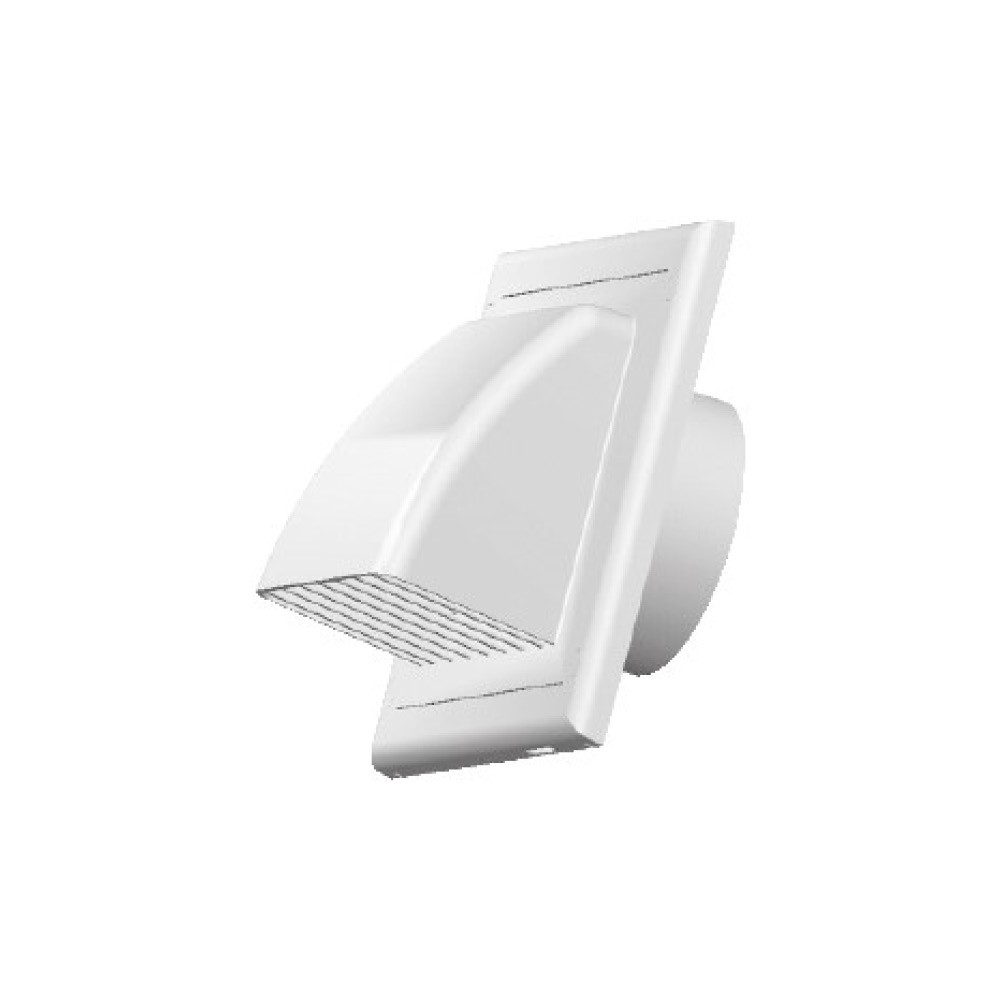 Exhaust grille with backdraft damper