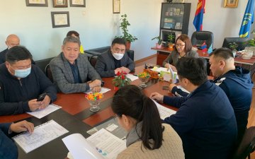 БШУ-Ы ДЭД САЙД Г.ГАНБАЯРААР АХЛУУЛСАН АЖЛЫН ХЭСЭГ ХОВД ИХ СУРГУУЛИЙН БАЯН-ӨЛГИЙ АЙМАГ ДАХЬ САЛБАР СУРГУУЛЬД АЖИЛЛАЛАА 