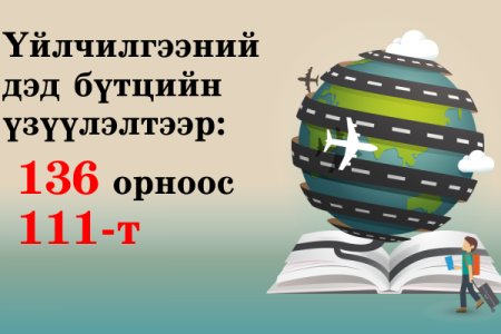 АЯЛАЛ ЖУУЛЧЛАЛЫН ӨРСӨЛДӨХ ЧАДВАРЫН ҮЙЛЧИЛГЭЭ, ДЭД БҮТЦИЙН ҮЗҮҮЛЭЛТЭЭР МАНАЙ УЛС 136 ОРНООС 111-Т ЖАГСЖЭЭ