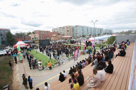 Гарааш байсан газарт тоглоомын талбай, ногоон байгууламж байгуулав