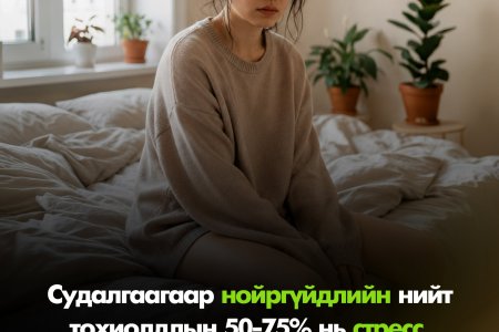 Стрессээс шалтгаалсан нойргүйдэл?