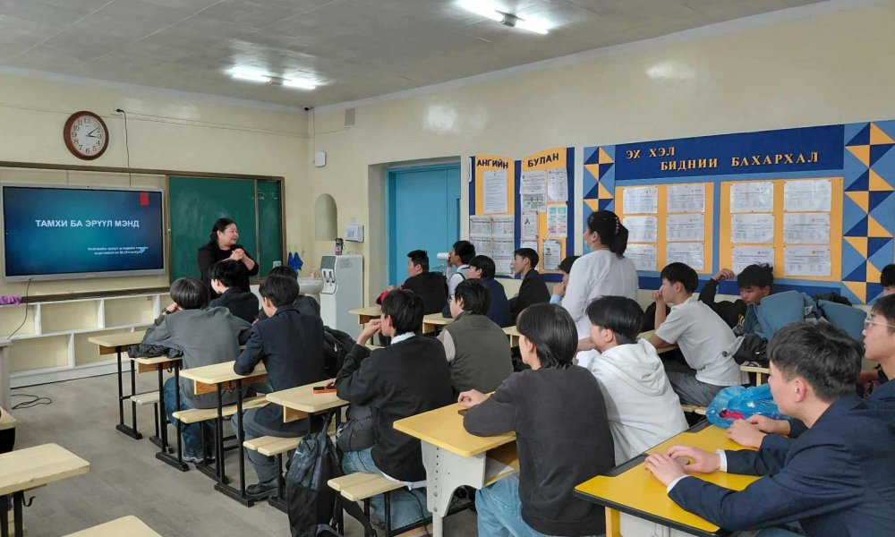 Тамхины хор хөнөөлийг ойлгуулах, өвчлөлөөс урьдчилан сэргийлэх сургалт боллоо.  