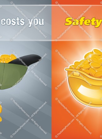 Accident costs you, Safety saves