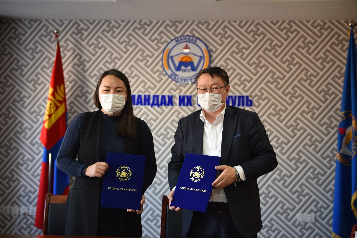 The MoU for cooperation is signed between Mandakh University and CU Mongolia LLC
