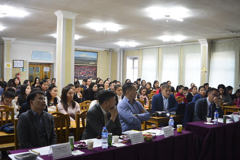 Student conference designated for 25th anniversary of Mandakh Burtgel University was organized