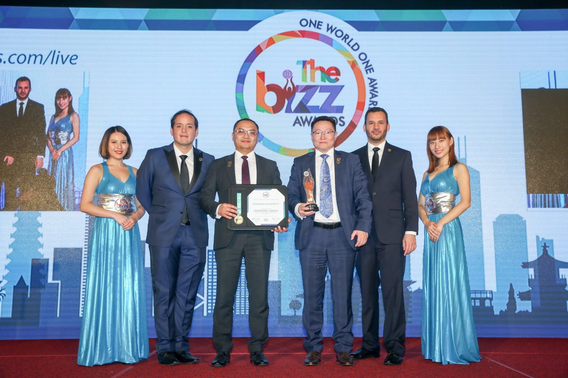 Mandakh University titled as The Best Enterprise by the World Confederation of Businesses 