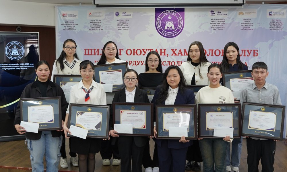 MANDKH UNIVERSITY SELECTED THE BEST STUDENT AND BEST CLASS TEAM OF THE 2024–2025 ACADEMIC YEAR