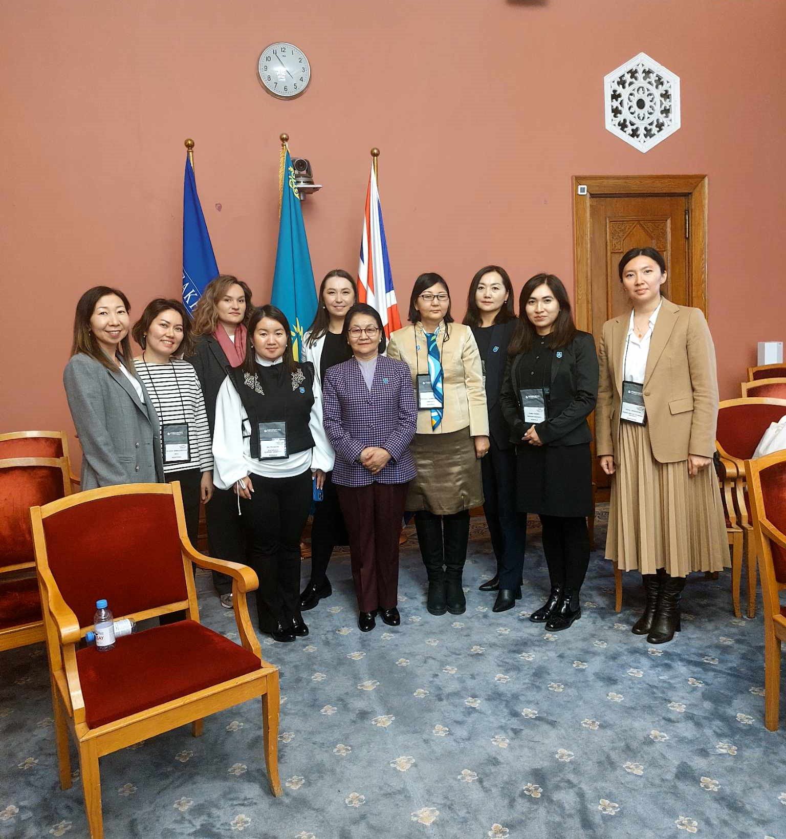 Representatives from Mandakh University participate in the ACBSP Region 8 Conference, Almaty, Kazakhstan