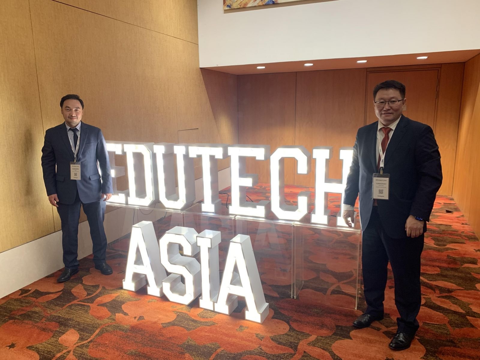 The representatives from Mandakh University attend the Asia’s largest conference and exhibition for educators “EduTech Asia 2022”
