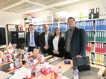 Representatives of Mandakh University paid a visit to ABMS - Open University of Switzerland