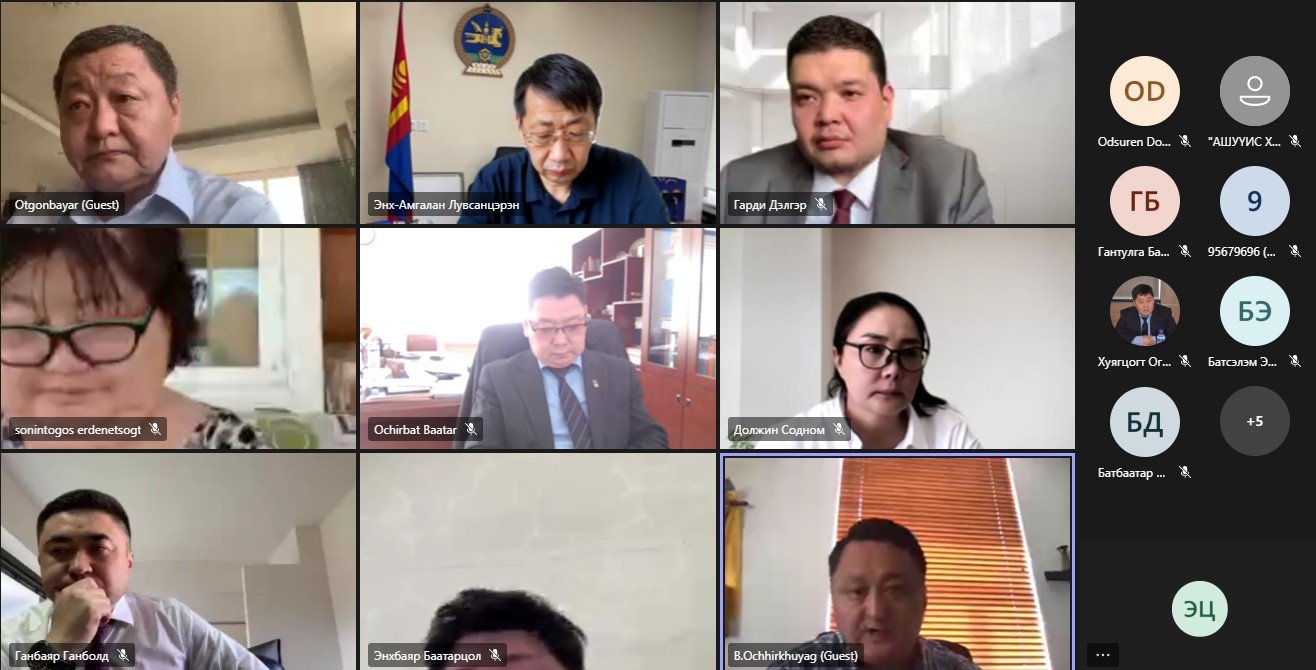 ТӨРИЙН ӨМЧИЙН ЗУРГААН ИХ СУРГУУЛИЙН УДИРДЛАГУУД ХАМТЫН АЖИЛЛАГААНЫ ЯВЦАА ТАНИЛЦУУЛЛАА