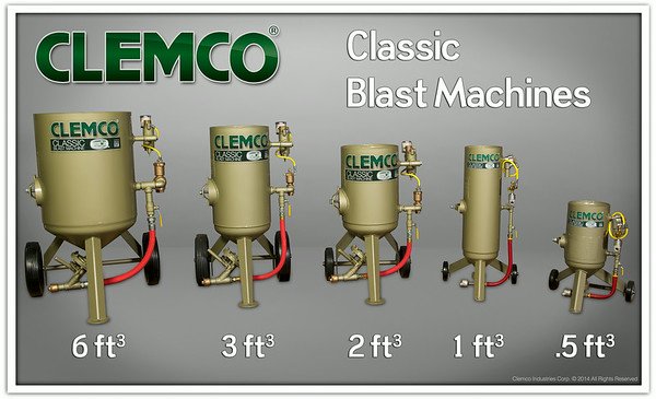 Clemco - Classic Blast Machines 