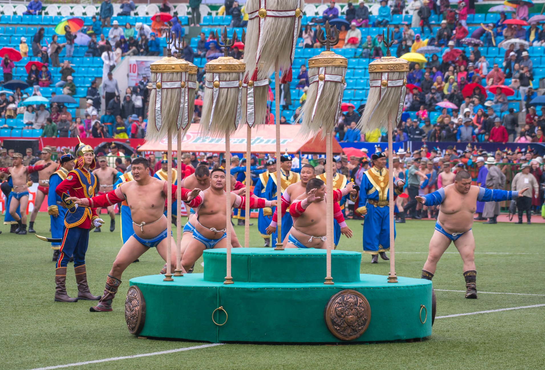 Das Naadam Fest in der Mongolei