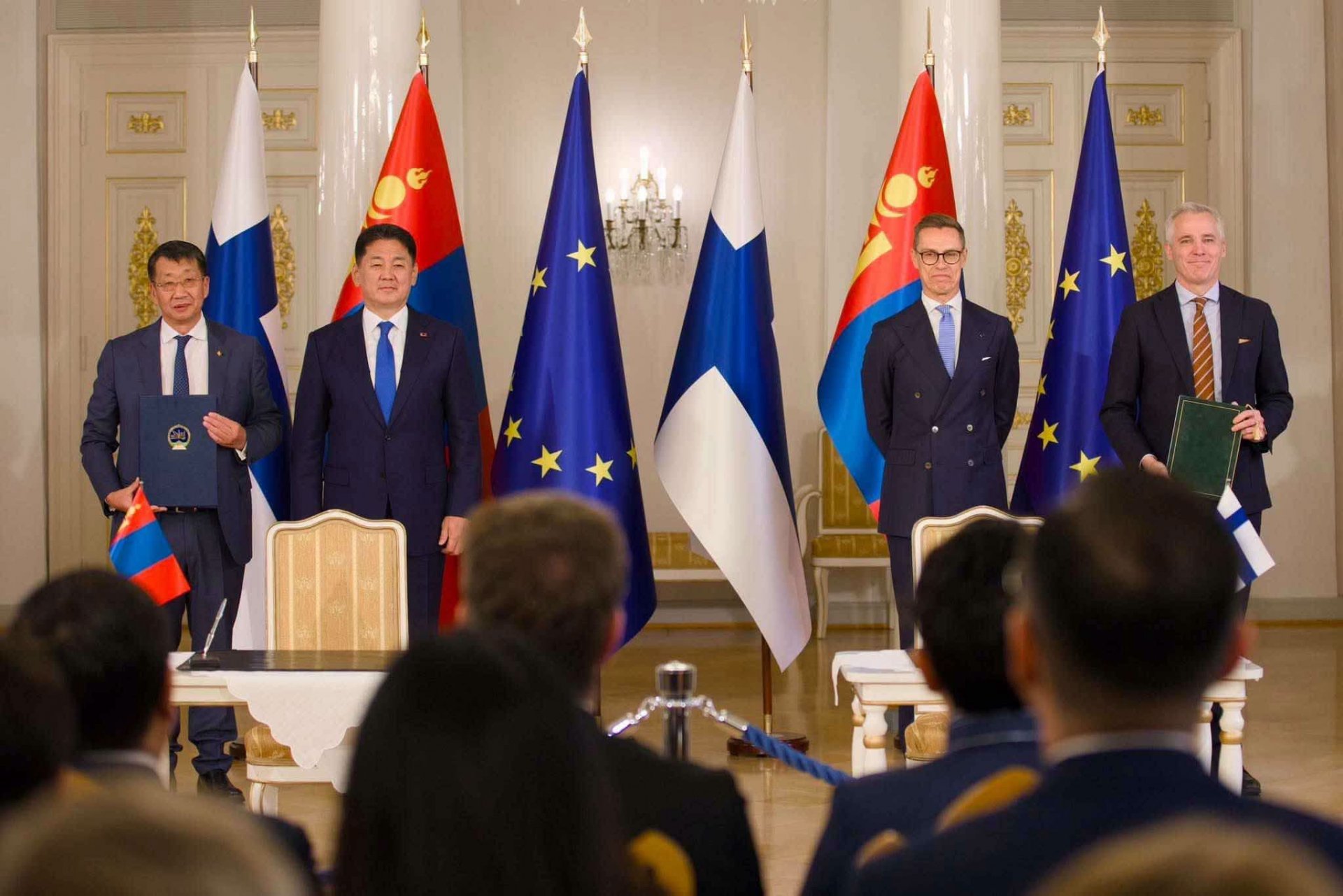 MONGOLIAN AND FINNISH EDUCATION MINISTERS SIGN FIVE COOPERATION DOCUMENTS
