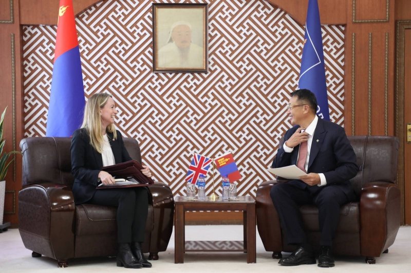 Received Ambassador Extraordinary and Plenipotentiary of the United Kingdom of Northern Ireland to Mongolia, Ms Fiona Blyth