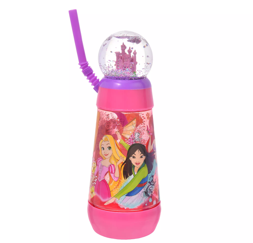 Disney Princess Snowglobe Tumbler with Straw