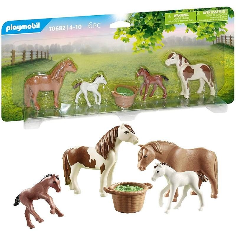 Playmobil Pony with Foals 70682
