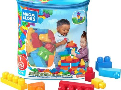 Mega Bloks 60-Pieces Big Building Bag Classic | "Кидс энд ко" ХХК