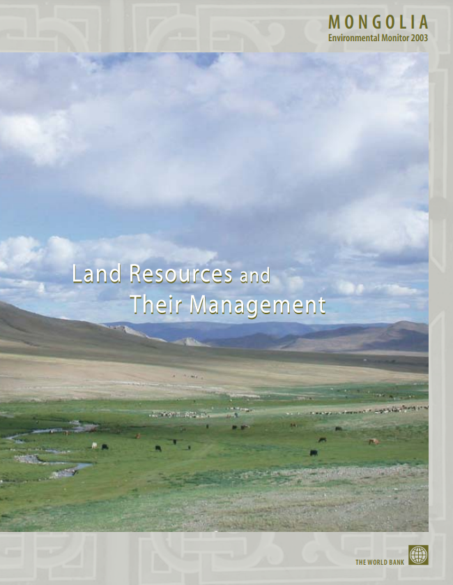 Land Resources and their management