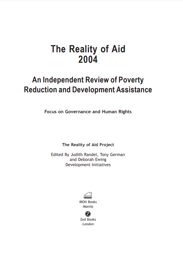 An Independent Review of Poverty Reduction and Development Assistance