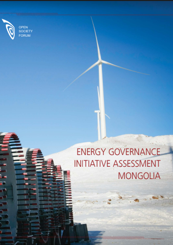 Energy Governance Initiative Assessment Mongolia