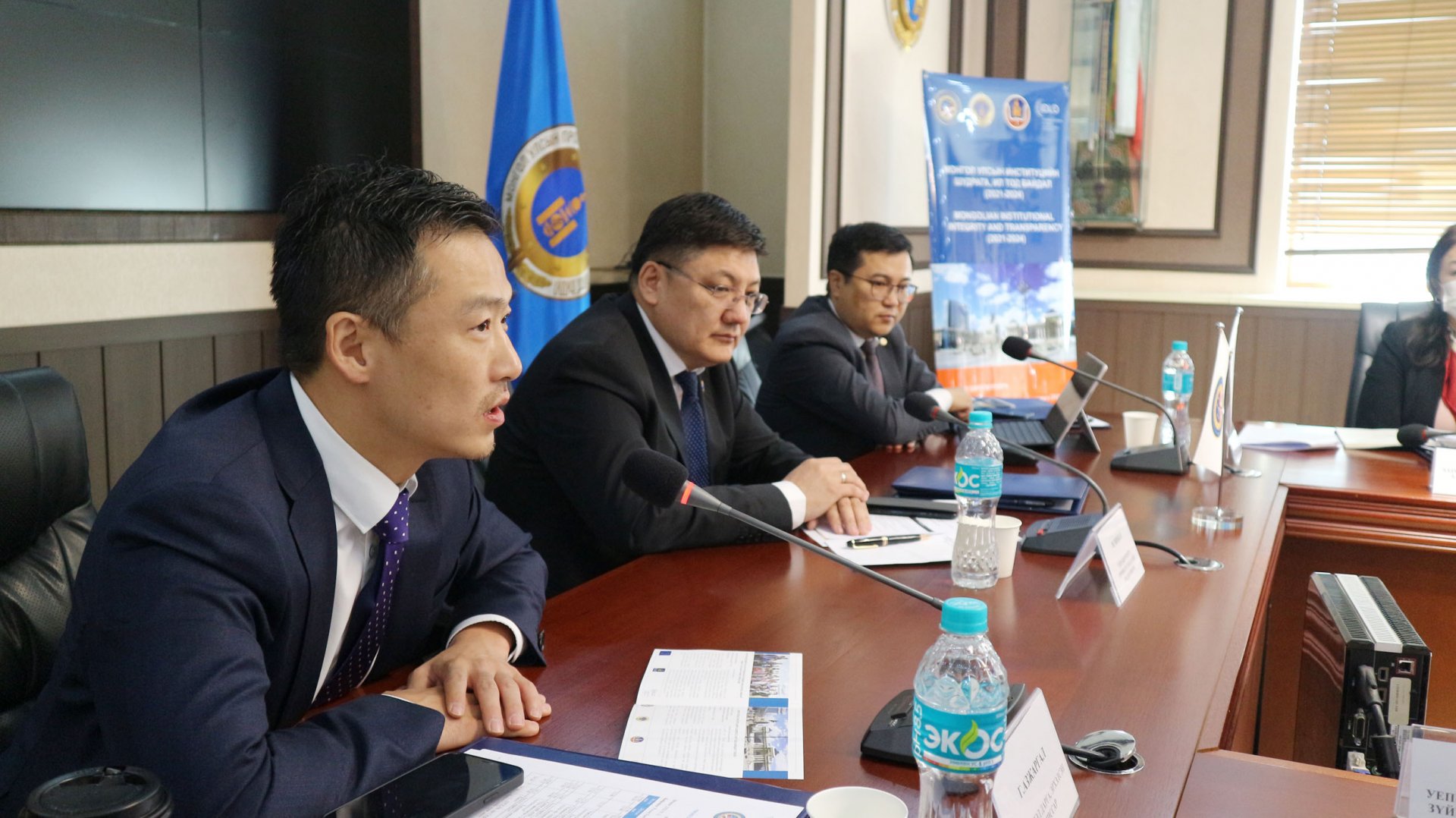 “Монгол Улсын институцийн шударга, ил тод байдал” авлигатай тэмцэх төслийн ажлын хэсгийн уулзалт боллоо