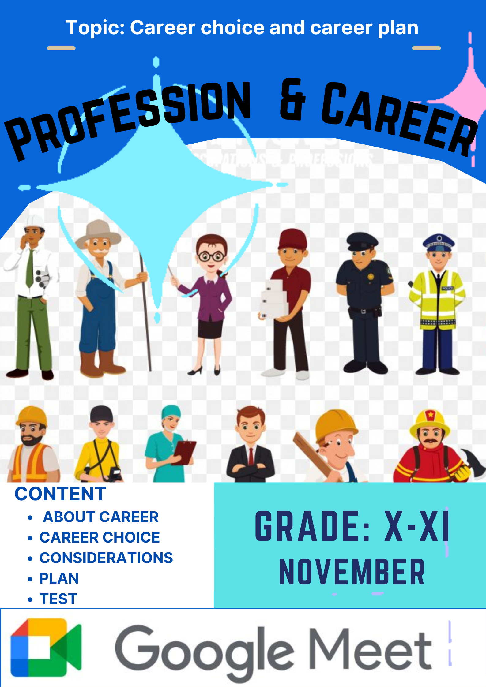 November: Career choice