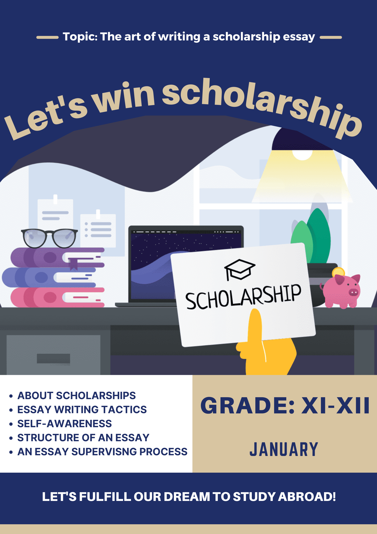 January: The art of writing scholarship essays
