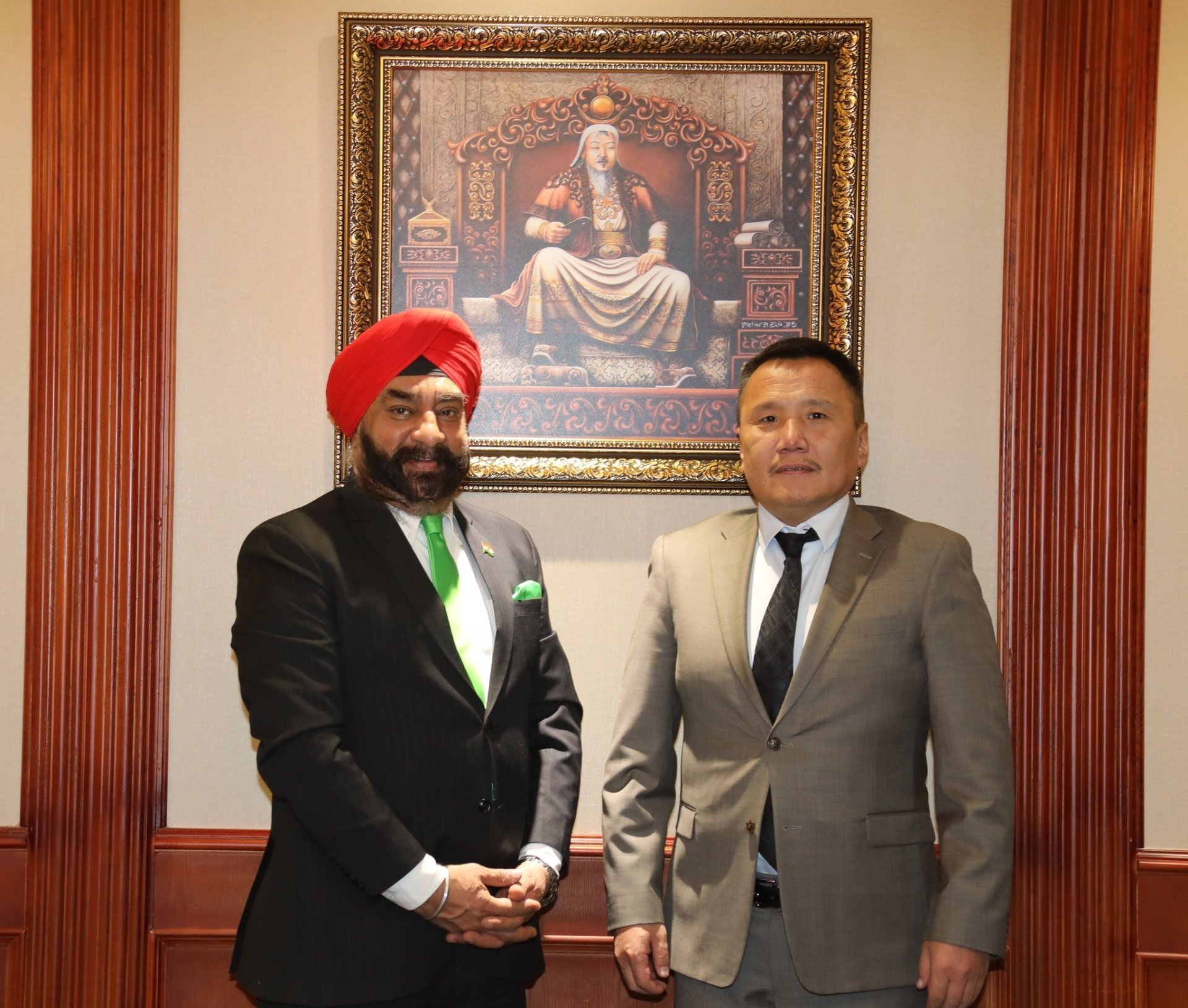 Indian Ambassador H.E Mohinder Pratap Singh visited the IAAC