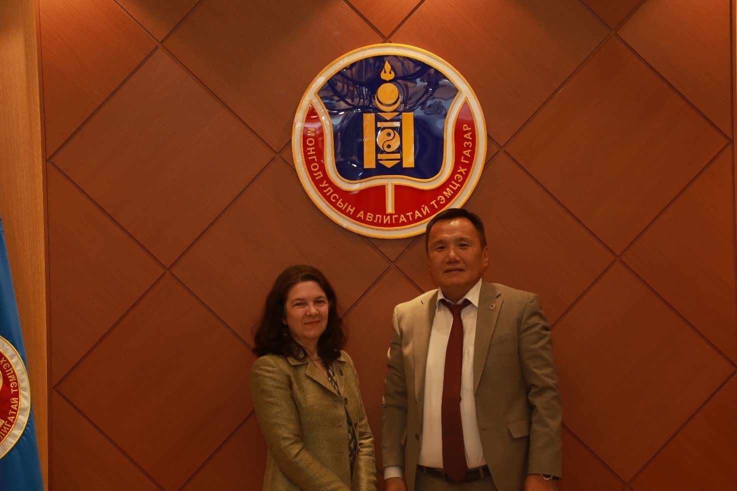 The Resident Representative of the United Nations Development Program in Mongolia visited the IAAC