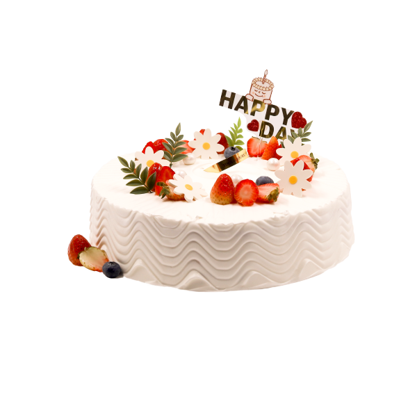 Fresh flower pearl cake #5 