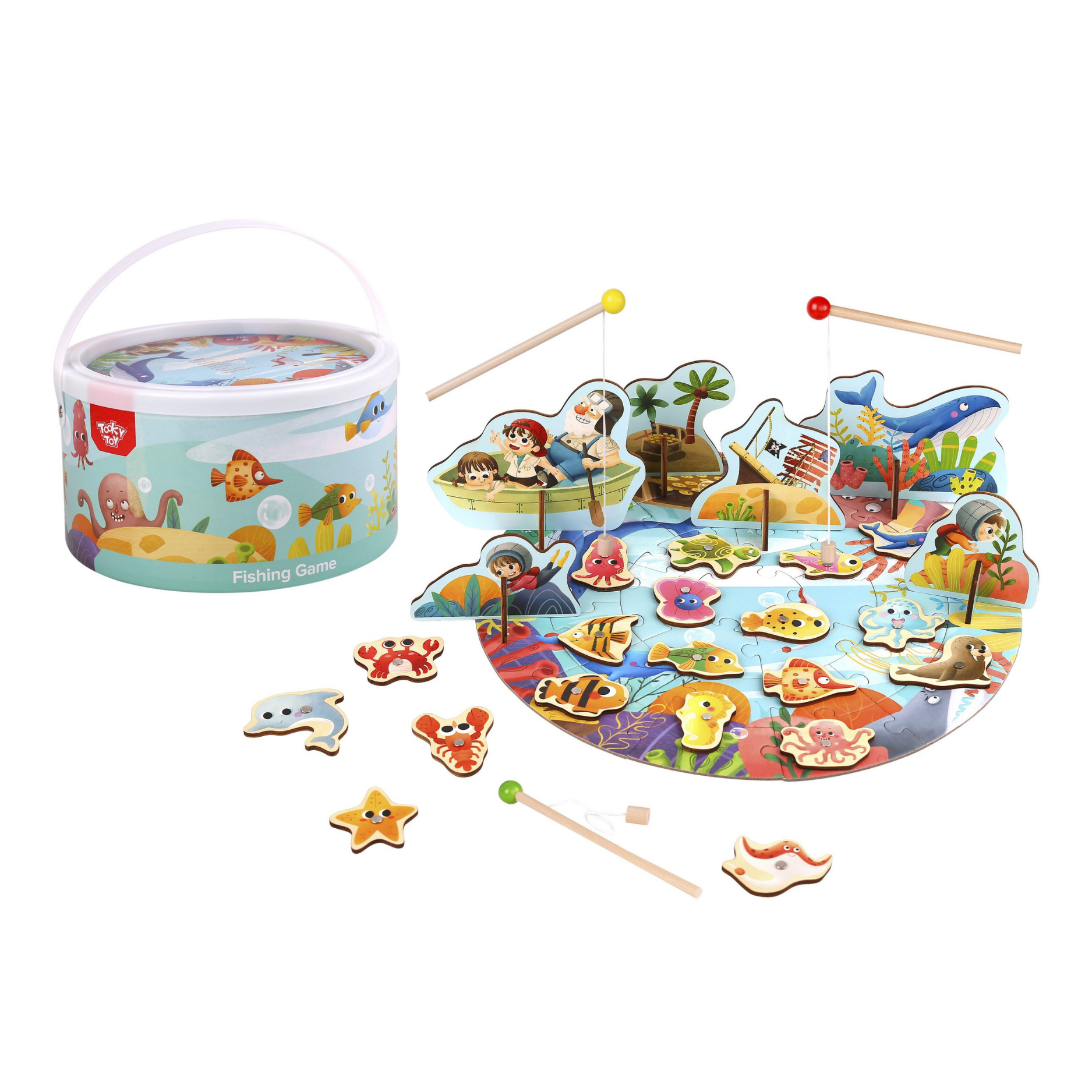 Tooky Toys Fishing Game 
