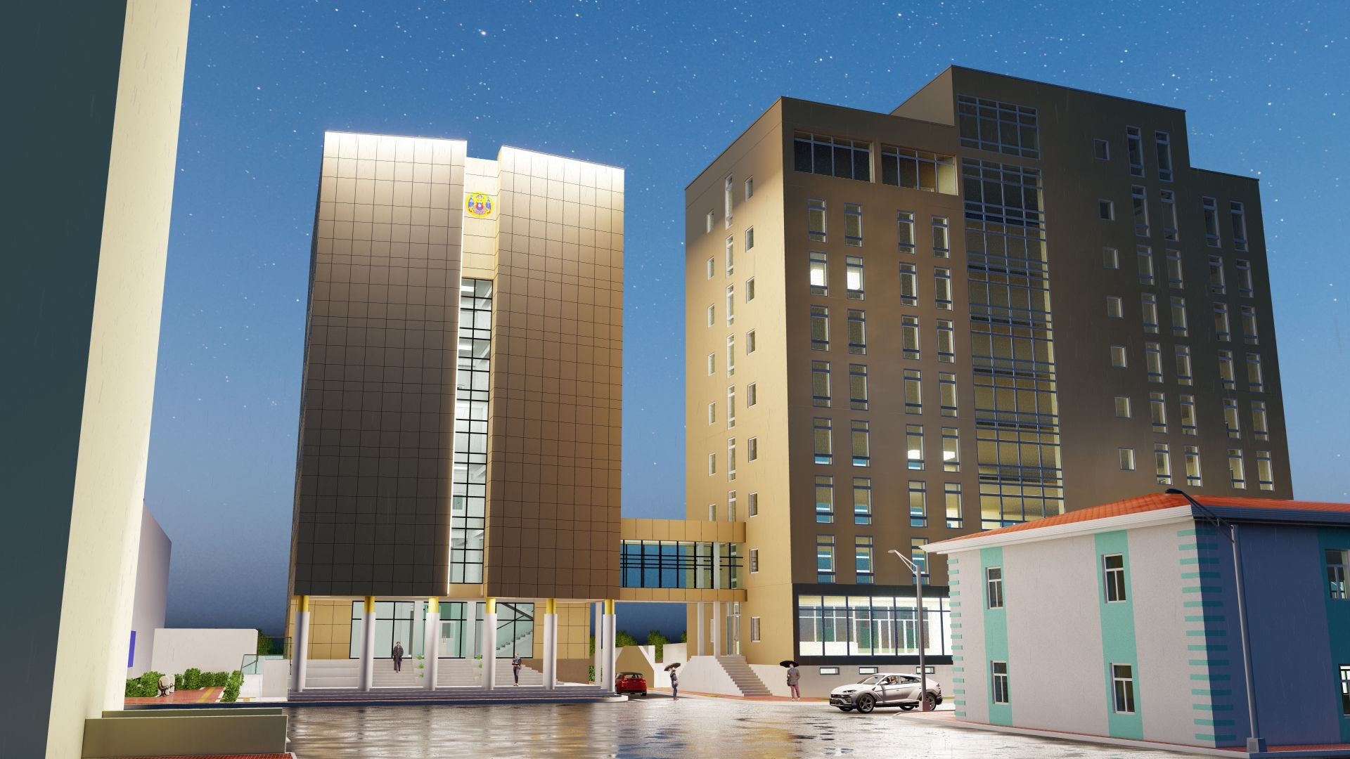 Хан-Уул дүүргийн ЗДТГазар, албан контор /өргөтгөлийн барилга/