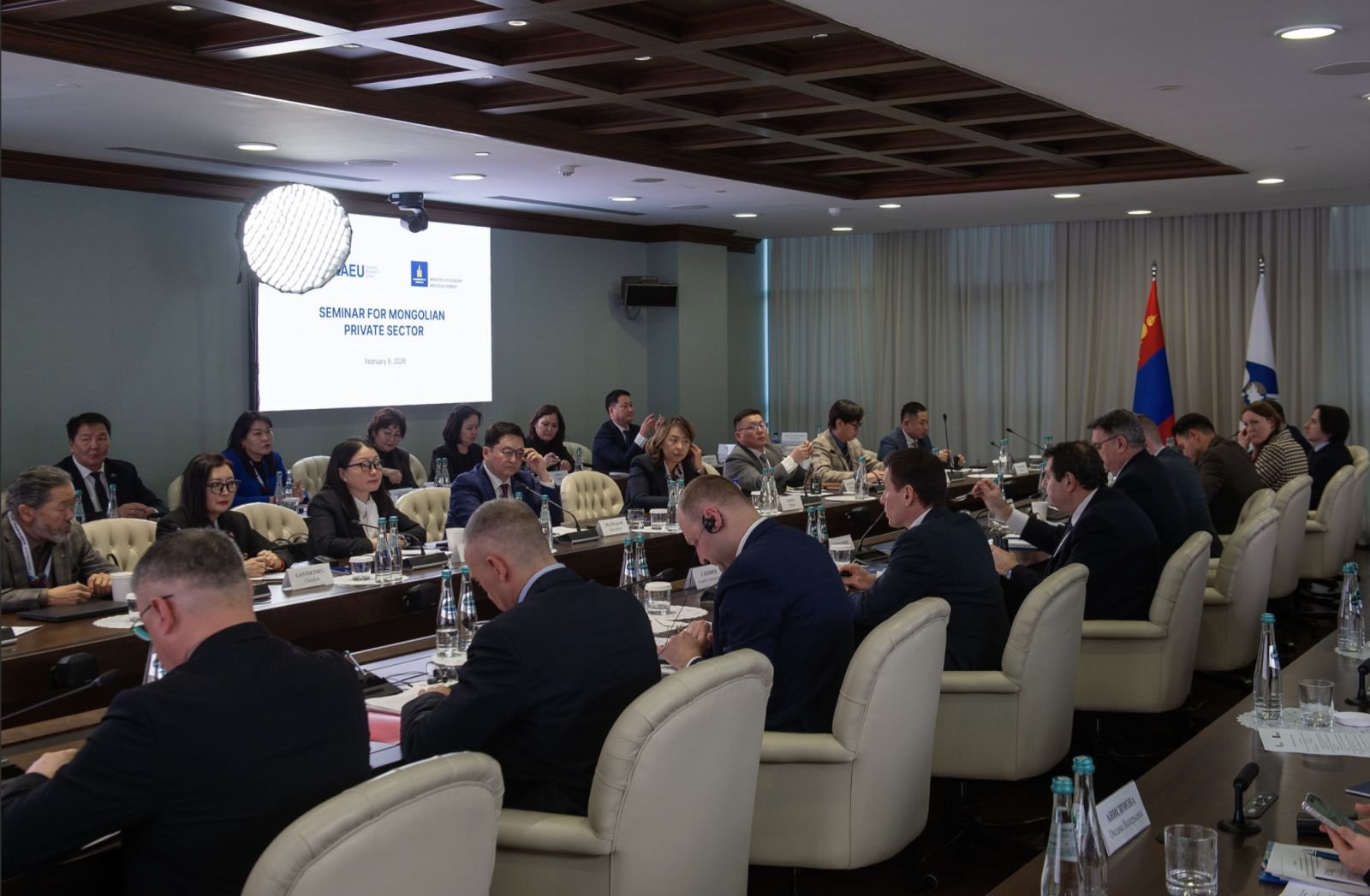 ЭДИЙН ЗАСАГ, ХӨГЖЛИЙН ЯАМ, ЕВРАЗИЙН ЭДИЙН ЗАСГИЙН КОМИССТОЙ ХАМТРАН МОНГОЛЫН ХУВИЙН ХЭВШИЛД ЗОРИУЛСАН ТЕХНИКИЙН СЕМИНАРЫГ АМЖИЛТТАЙ ЗОХИОН БАЙГУУЛЛАА.
