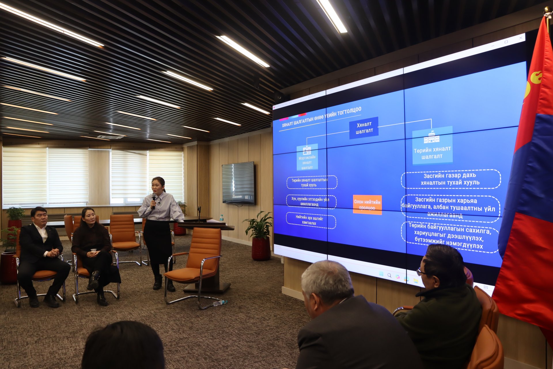 Төрийн хяналт шалгалтын тухай хуулийн шинэчилсэн найруулгын үзэл баримтлалыг танилцуулав