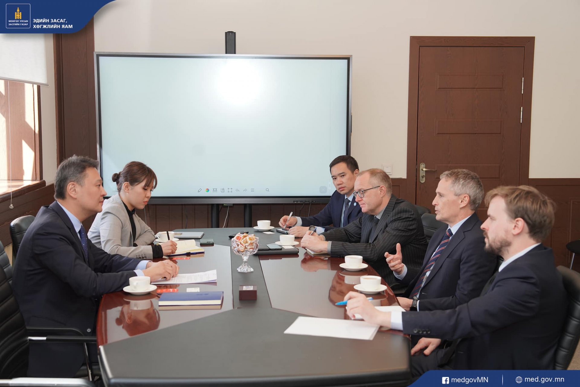 MEETING HELD WITH THE AMBASSADOR OF DENMARK TO MONGOLIA