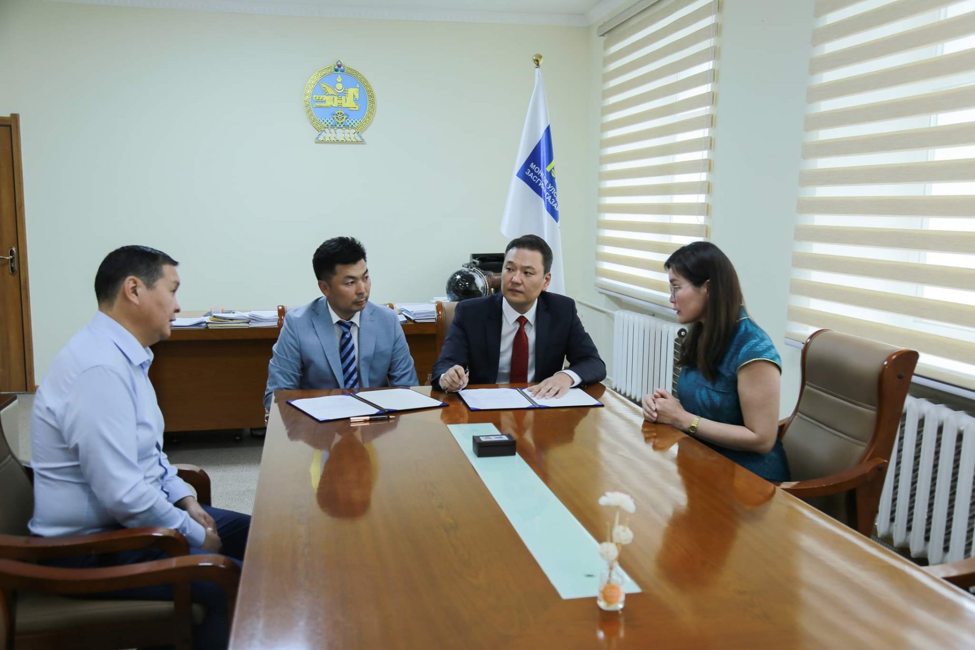 Memorandum on the implementation of a joint project with the Ministry of Environment and Tourism 