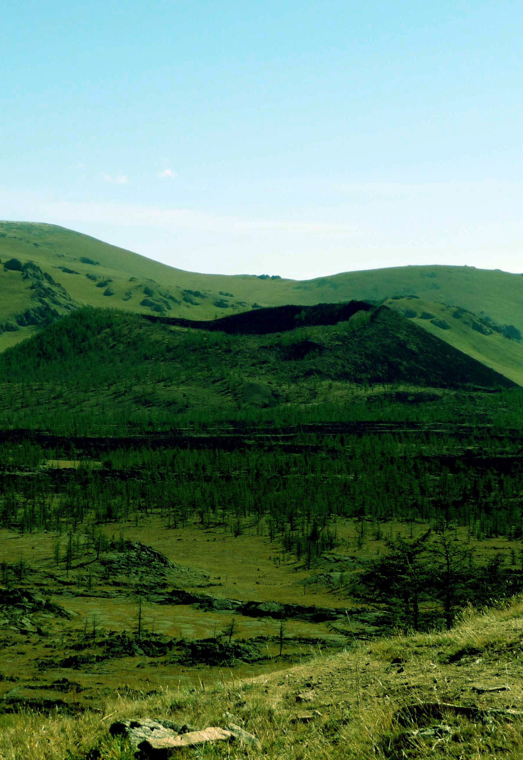 Khorgo extinct volcano