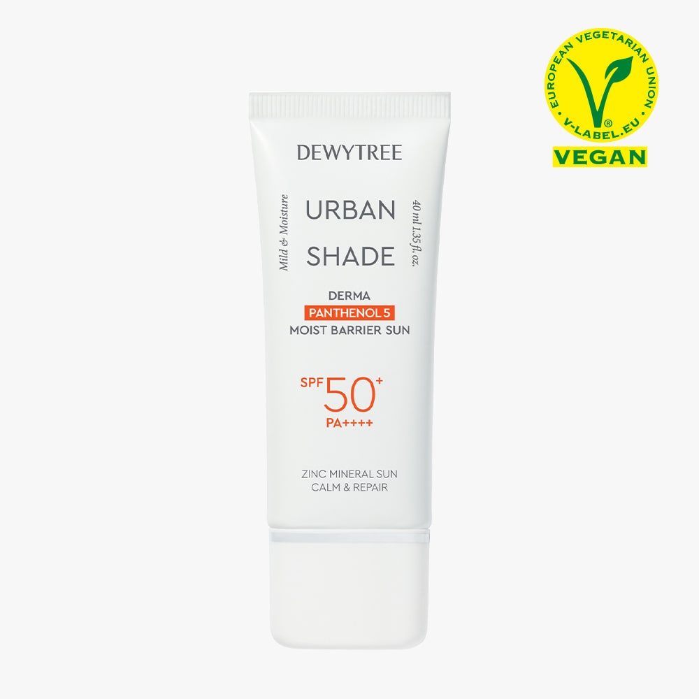 DEWYTREE URBAN SHADE DERMA PANTHENOL 5 MOIST BARRIER SUN SPF50+/PA++++