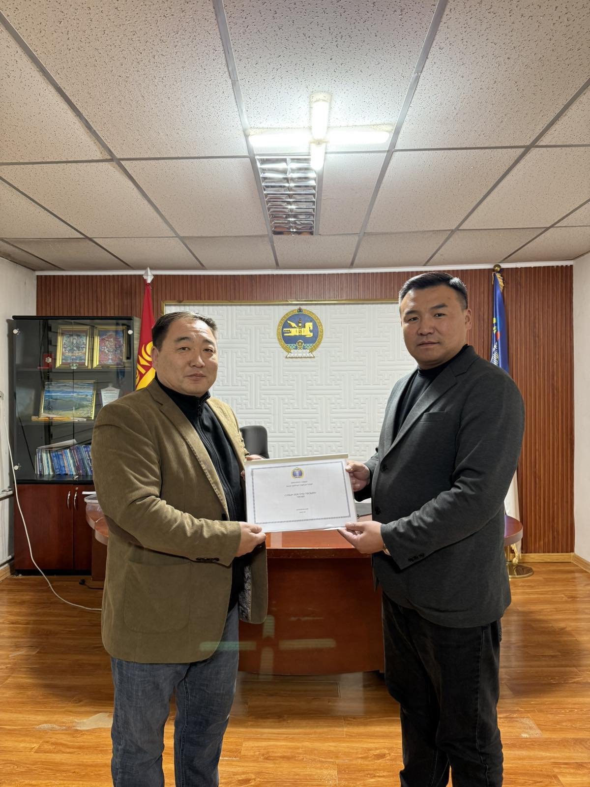 СУМЫН ТӨСВИЙН ТӨСЛИЙГ ӨРГӨН БАРИЛАА.