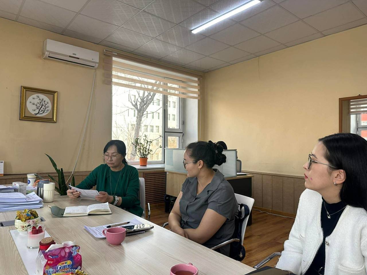 ЭРҮҮЛ МЭНДИЙН ЯАМ, ЭРҮҮЛ МЭНИЙН ХӨГЖЛИЙН ТӨВД 2025.11.14 ӨДӨР АЖИЛЛАЛАА. 