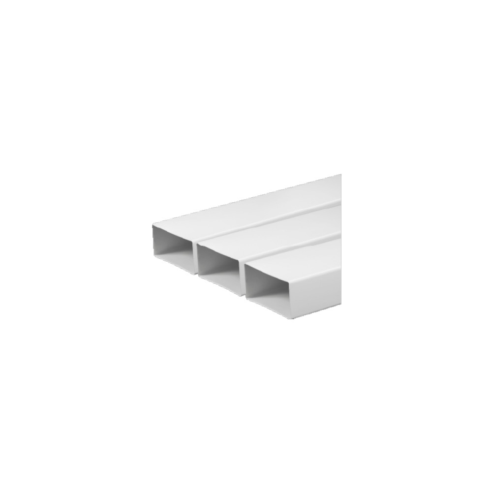 Flat ventilation ducts