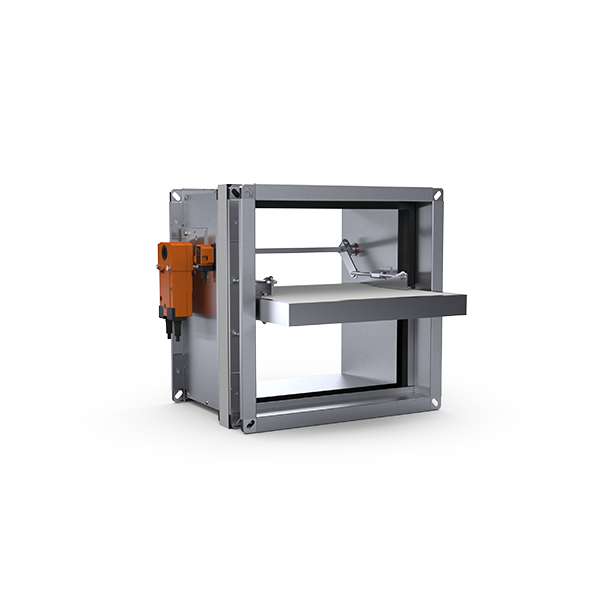 EI240S fire damper, type KWZ-L