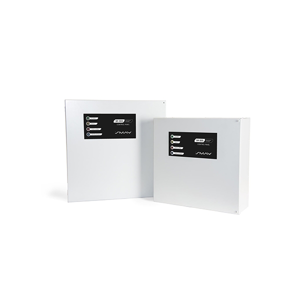 Smoke extraction control panel